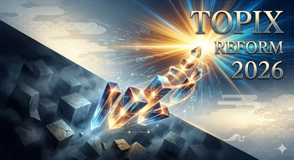 【2026年10月】TOPIX（東証株価指数）とは！日経平均との違いと2026年改革のポイントを徹底解説